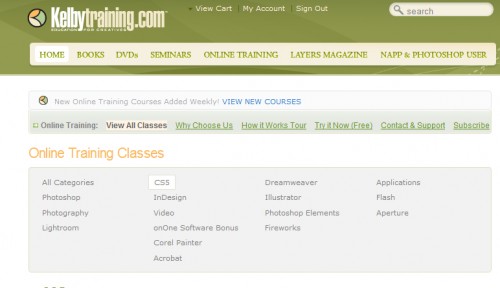 screen shot from kelbytraining.com