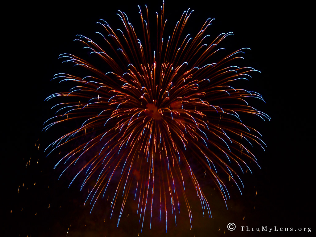 Photos of the Riverscape Fireworks Celebration in Dayton Ohio ThruMyLens