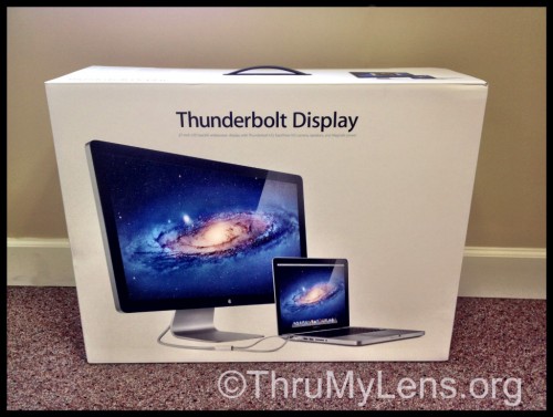 Review Of The Apple Thunderbolt Display | ThruMyLens