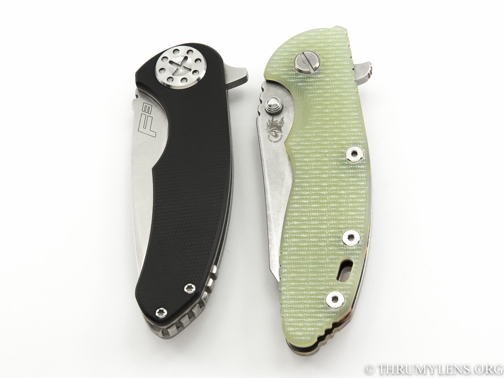 Comparison Review:  Curtiss F3 vs. Hinderer XM-18