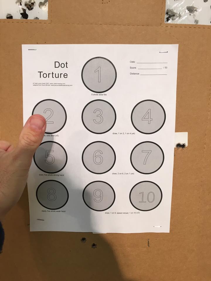 A Great “Tune up” Shooting Drill – Dot Torture