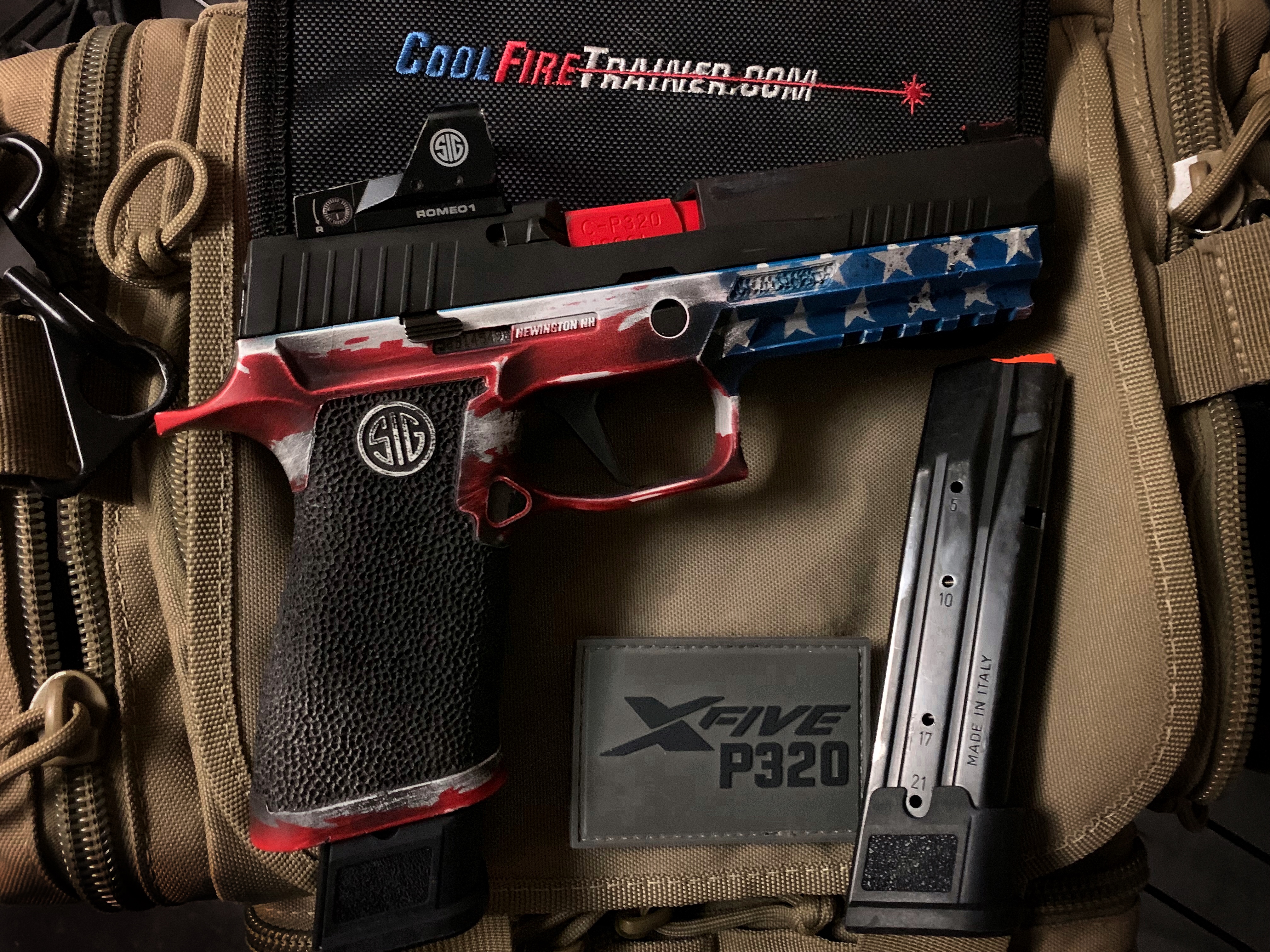 CoolFire Training System for the SIG P320 X-Five