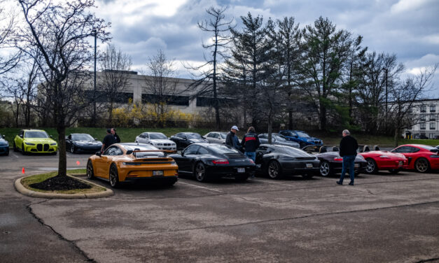 The OVRPCA Cars And Coffee At Torque Motor Suites